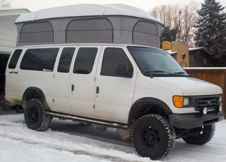 van pop up roof conversion