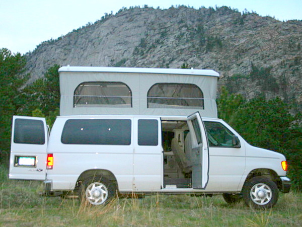 van pop up roof conversion