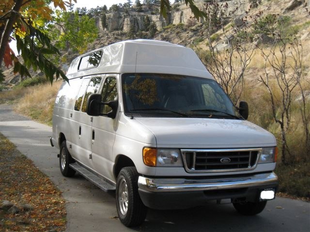 van high top fiberglass